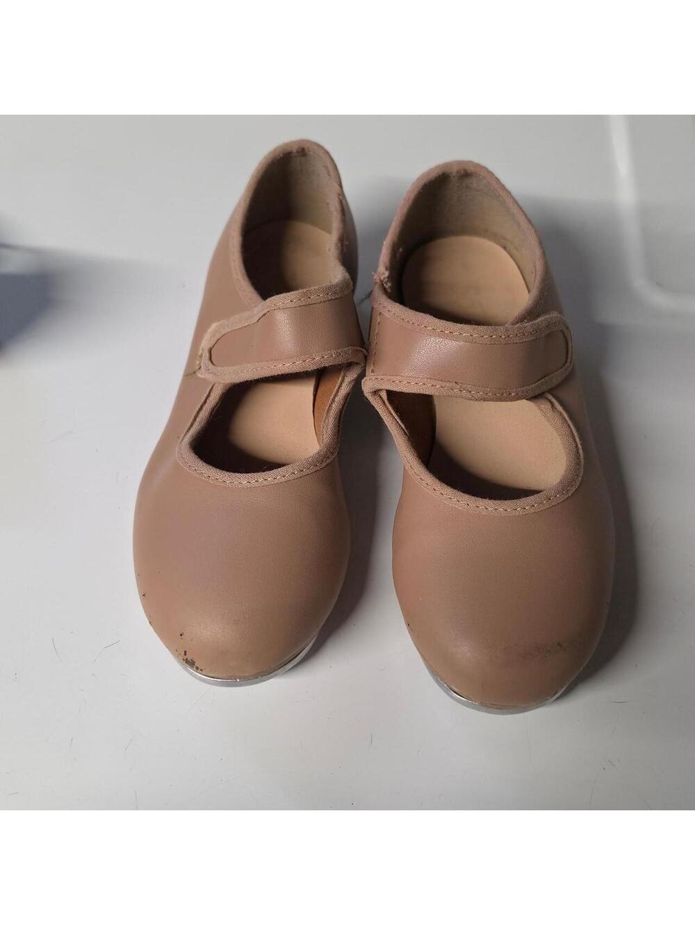 Só Dança "Taki" Mary Jane Tan Tap Shoes Sz 9.5  (Style TA37 / TA38)